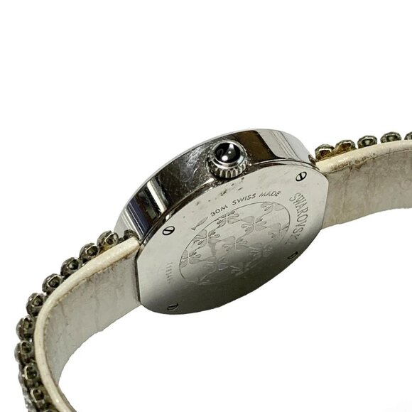 Auth SWAROVSKI Piazza Mini 1183490 Unconfirmed Silver Women's Wrist Watch - Picture 4 of 5